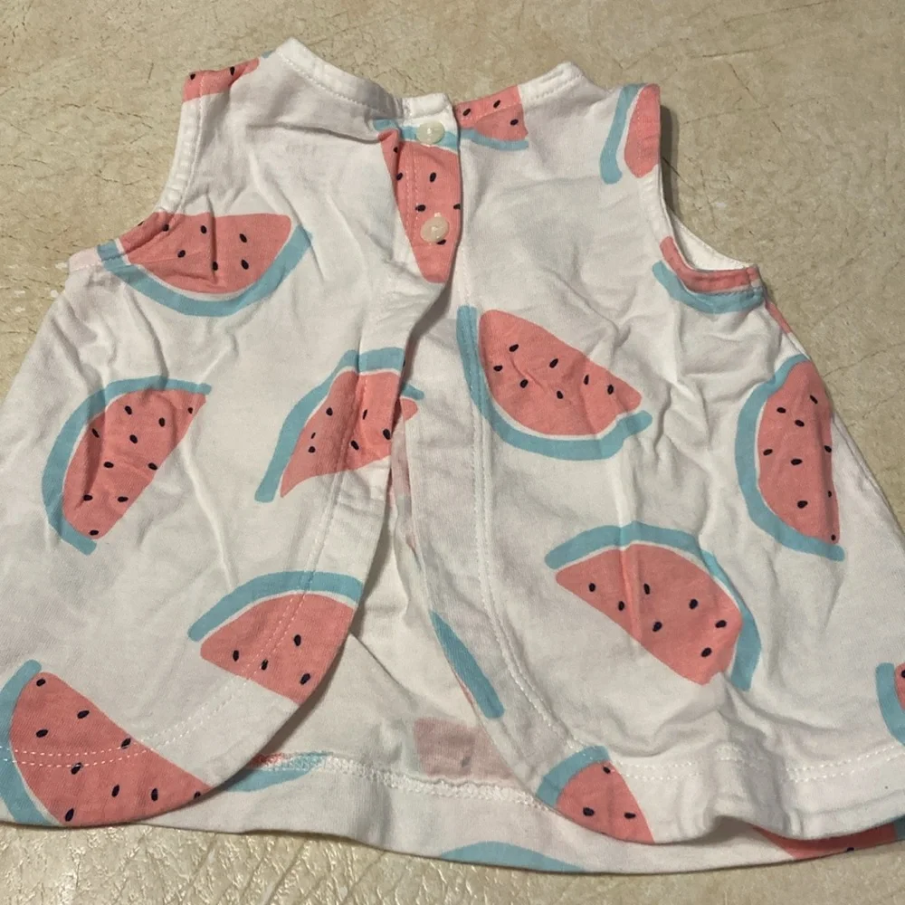 12M watermelon printed tank